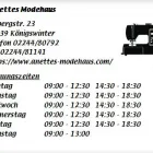 Unternehmen 1 Bild A.NETTES MODEHAUS Textil, Bekleidung Einzelhandel am Königswinter NW