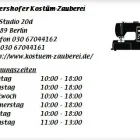 Unternehmen 1 Bild ADLERSHOFER KOSTÜM-ZAUBEREI Verleihunternehmen, Vermietungsunternehmen, Vermittlungsunternehmen am Berlin BE