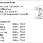 Unternehmen 1 Bild AKUPUNKTUR WIESE Ärzte am Hamburg HH