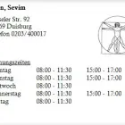 Unternehmen 1 Bild ALAN, SEVIM Ärzte am Duisburg NW