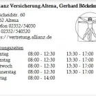 Unternehmen 1 Bild ALLIANZ VERSICHERUNG ALTENA, GERHARD BÖCKELMANN Versicherung am Altena NW