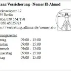 Unternehmen 1 Bild ALLIANZ VERSICHERUNG - NEMER EL-AHMED Versicherung am Berlin BE