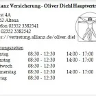 Unternehmen 1 Bild ALLIANZ VERSICHERUNG - OLIVER DIEHL HAUPTVERTRETUNG Versicherung am Altena NW