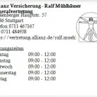 Unternehmen 1 Bild ALLIANZ VERSICHERUNG - RALF MÜHLHÄUSER GENERALVERTRETUNG Versicherung am Stuttgart BW