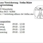 Unternehmen 1 Bild ALLIANZ VERSICHERUNG - STEFAN MAIER HAUPTVERTRETUNG Versicherung am Mannheim BW