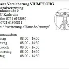 Unternehmen 1 Bild ALLIANZ VERSICHERUNG STUMPF OHG GENERALVERTRETUNG Versicherung am Karlsruhe BW