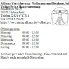 Unternehmen 1 Bild ALLIANZ VERSICHERUNG - VOLLMANN UND BERGHAUS, INH. VOLKER PRINZ HAUPTVERTRETUNG Versicherung am Lüdenscheid NW