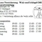 Unternehmen 1 Bild ALLIANZ VERSICHERUNG - WALZ UND SCHLEGEL GBR GENERALVERTRETUNG Versicherung am Stuttgart BW