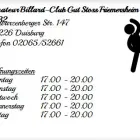 Unternehmen 1 Bild AMATEUR BILLARD-CLUB GUT STOSS FRIEMERSHEIM 1932 Sportvereine, Sportclubs, Spielvereine am Duisburg NW
