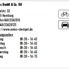 Unternehmen 1 Bild AMOS GMBH & CO. KG Kfz-Zulassungsdienste, Schilderhersteller am Hamburg HH