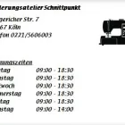 Unternehmen 1 Bild ÄNDERUNGSATELIER SCHNITTPUNKT Textilbearbeitung, Textilverarbeitung am Köln NW