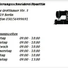 Unternehmen 1 Bild ÄNDERUNGSSCHNEIDEREI DIYAETTIN Textilbearbeitung, Textilverarbeitung am Berlin BE
