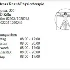 Unternehmen 1 Bild ANDREAS KNAUB PHYSIOTHERAPIE Ärzte am Köln NW