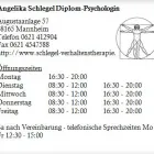 Unternehmen 1 Bild ANGELIKA SCHLEGEL DIPLOM-PSYCHOLOGIN Ärzte am Mannheim BW