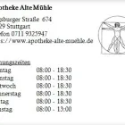 Unternehmen 1 Bild APOTHEKE ALTE MÜHLE Gesundheitsdienste am Stuttgart BW