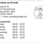Unternehmen 1 Bild APOTHEKE AM OSTWALL Gesundheitsdienste am Grevenbroich NW