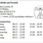 Unternehmen 1 Bild APOTHEKE AM STRAUCH Gesundheitsdienste am Hilden NW