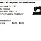 Unternehmen 1 Bild ARIANE SCHICK HAPPENS DEKOARTIKELLADEN Textil, Bekleidung Einzelhandel am Solingen NW