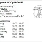 Unternehmen 1 Bild AUGENWEIDE OPTIK GMBH Optiker am Köln NW