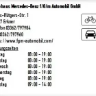 Unternehmen 1 Bild AUTOHAUS MERCEDES-BENZ F/G/M AUTOMOBIL GMBH Werkstätten (Pkw) am Erkner BB
