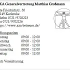 Unternehmen 1 Bild AXA GENERALVERTRETUNG MATTHIAS GROßMANN Versicherung am Karlsruhe BW