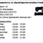 Unternehmen 1 Bild BAEUMCHER U. CO. NACHFOLGERIN CAROLINE FRIEDRICH E.K. Textil, Bekleidung Einzelhandel am Wiesbaden HE