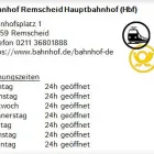 Unternehmen 1 Bild BAHNHOF REMSCHEID HAUPTBAHNHOF (HBF) Bahn & Post am Remscheid NW