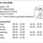 Unternehmen 1 Bild BÄREN APOTHEKE Gesundheitsdienste am Lüdenscheid NW