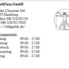 Unternehmen 1 Bild BASE4DATA GMBH Rettungsdienste, Notfalldienste am Hamburg HH