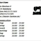 Unternehmen 1 Bild BASLER STORE Textil, Bekleidung Einzelhandel am Hamburg HH