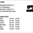 Unternehmen 1 Bild BENETTON Textil, Bekleidung Einzelhandel am Starnberg BY