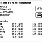 Unternehmen 1 Bild BERGES GMBH & CO KG OPEL VERTRAGSHÄNDLER Wohnwagen & Caravans am Lüdenscheid NW