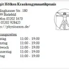 Unternehmen 1 Bild BIRGIT HÖLKEN KRANKENGYMNASTIKPRAXIS Ärzte am Bielefeld NW