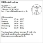 Unternehmen 1 Bild BK HEALTH COACHING Sport & Freizeit am Grevenbroich NW