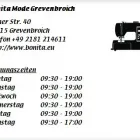 Unternehmen 1 Bild BONITA MODE GREVENBROICH Textil, Bekleidung Einzelhandel am Grevenbroich NW