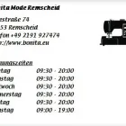 Unternehmen 1 Bild BONITA MODE REMSCHEID Textil, Bekleidung Einzelhandel am Remscheid NW