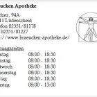 Unternehmen 1 Bild BRÄUCKEN APOTHEKE Gesundheitsdienste am Lüdenscheid NW