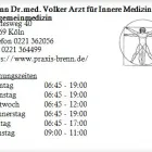 Unternehmen 1 Bild BRENN DR.MED. VOLKER ARZT FÜR INNERE MEDIZIN UND ALLGEMEINMEDIZIN Ärzte am Köln NW