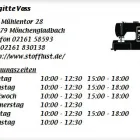 Unternehmen 1 Bild BRIGITTE VOSS Textil, Bekleidung Einzelhandel am Mönchengladbach NW