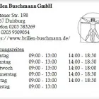 Unternehmen 1 Bild BRILLEN BUSCHMANN GMBH Optiker am Duisburg NW