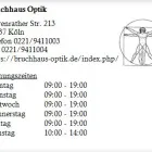 Unternehmen 1 Bild BRUCHHAUS OPTIK Optiker am Köln NW