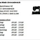 Unternehmen 1 Bild C & A MODE GREVENBROICH Textil, Bekleidung Einzelhandel am Grevenbroich NW