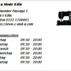 Unternehmen 1 Bild C & A MODE KÖLN Textil, Bekleidung Einzelhandel am Köln NW