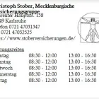 Unternehmen 1 Bild CHRISTOPH STOBER, MECKLENBURGISCHE VERSICHERUNGSGRUPPE Versicherung am Karlsruhe BW