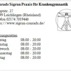 Unternehmen 1 Bild CONRADS SIGRUN PRAXIS FÜR KRANKENGYMNASTIK Ärzte am Leichlingen (Rheinland) NW