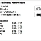 Unternehmen 1 Bild D&D BIELEFELD KFZ-MEISTERWERKSTATT Werkstätten (Pkw) am Bielefeld NW