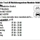 Unternehmen 1 Bild DAIMLER TRUCK AG NUTZFAHRZEUGZENTRUM MANNHEIM-HEIDELBERG-LANDAU Kfz und Fahrrad Handel und Hersteller am Mannheim BW