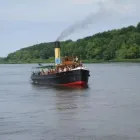 Unternehmen 1 Bild DAMPFEISBRECHER ELBE PERSONENSCHIFFFAHRT Wasserverkehr am Hamburg HH
