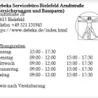 Unternehmen 1 Bild DEBEKA SERVICEBÜRO BIELEFELD ARNDTSTRAßE (VERSICHERUNGEN UND BAUSPAREN) Volkshochschulen am Bielefeld NW