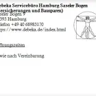Unternehmen 1 Bild DEBEKA SERVICEBÜRO HAMBURG SASELER BOGEN (VERSICHERUNGEN UND BAUSPAREN) Versicherung am Hamburg HH